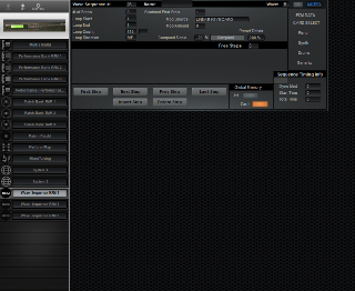 Click to display the Korg Wavestation SR Wave Sequence RAM 1 Editor