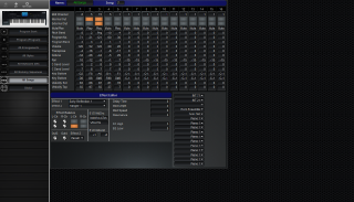 Click to display the Korg i30 All Songs Editor