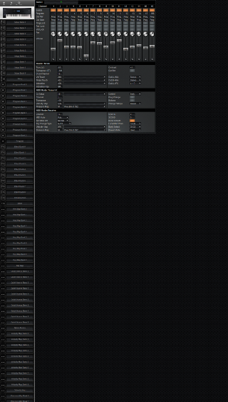 Click to display the Kurzweil K2500 Master Editor