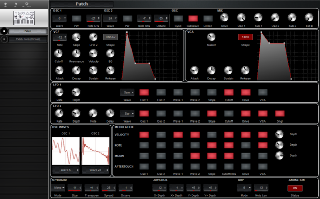 Click to display the Modal 001 Patch Editor