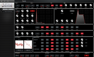 Click to display the Modal 002 Patch Editor