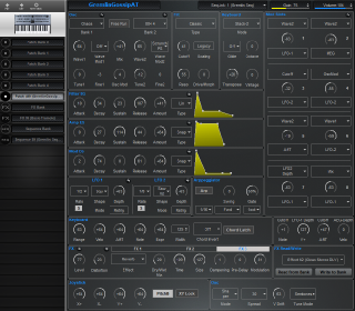 Click to display the Modal Argon8X Patch 499 Editor