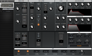 Click to display the Moog Little Phatty Stage Preset Editor