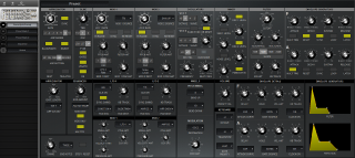 Click to display the Moog Subsequent 37 CV Preset Editor