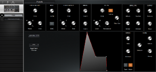 Click to display the Norand MONO MK2 Patch Editor