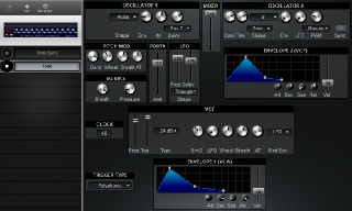 Click to display the Novation Bass Station Rack Tone Editor