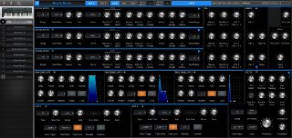 Click to display the Novation Summit Multi - SYNTH Editor
