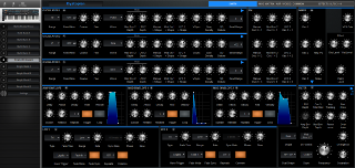 Click to display the Novation Summit Single - SYNTH Editor