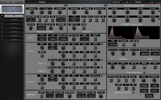 Click to display the Oberheim OB-X8 Desktop Patch Editor