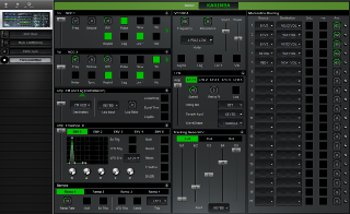 Click to display the Oberheim Xpander Patch Editor