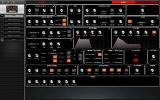 Click to display the Pioneer Toraiz AS-1 Patch - Sound Editor