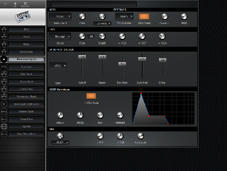 Click to display the Quasimidi Rave-O-Lution 309 Bass-Lead Synth Editor