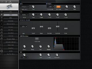 Click to display the Quasimidi Rave-O-Lution 309 Snare Editor