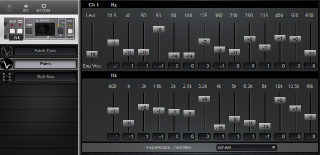Click to display the Rane MPE-28 Patch Editor