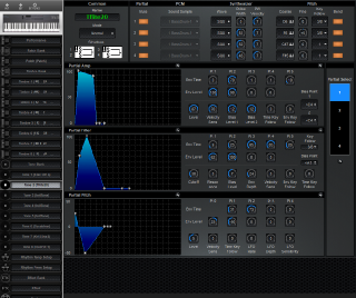Click to display the Roland D-5 Tone 2 Editor