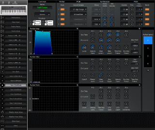 Click to display the Roland D-5 Tone 3 Editor