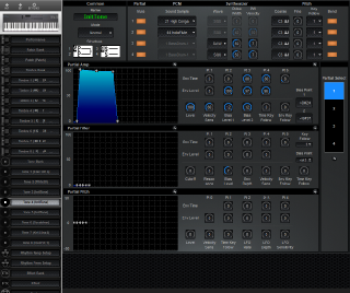 Click to display the Roland D-5 Tone 4 Editor