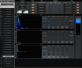 Click to display the Roland D-5 Tone 8 Editor