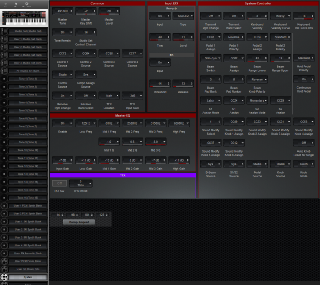 Click to display the Roland FA-06 System Editor