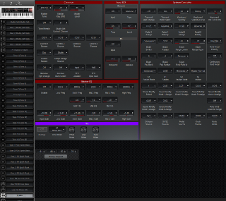 Click to display the Roland FA-07 System Editor