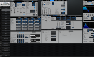 Click to display the Roland Fantom-S Patch 1 Editor