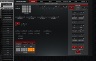 Click to display the Roland Fantom 8 Scene - Common Editor