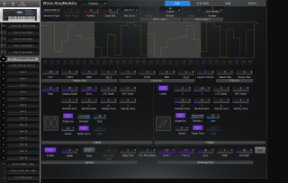 Click to display the Roland Fantom 7 Tone 1 - NZyme-OSC Editor