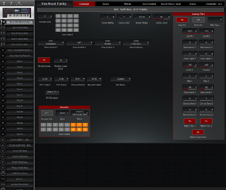 Click to display the Roland Fantom 6 Scene - Common Editor