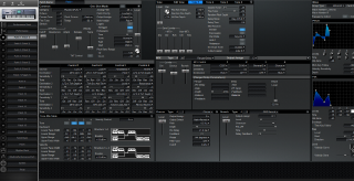 Click to display the Roland Fantom FA-76 Patch 1 Editor