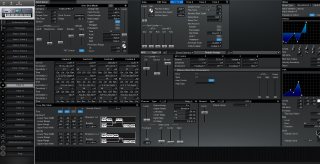 Click to display the Roland Fantom FA-76 Patch 10 Editor