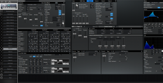 Click to display the Roland Fantom FA-76 Patch 12 Editor