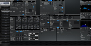 Click to display the Roland Fantom FA-76 Patch 2 Editor