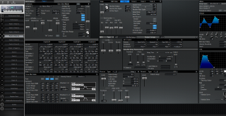 Click to display the Roland Fantom FA-76 Patch 4 Editor