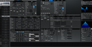 Click to display the Roland Fantom FA-76 Patch 5 Editor