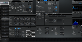 Click to display the Roland Fantom FA-76 Patch 8 Editor