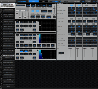 Click to display the Roland Fantom X8 Patch/Rhy - Common Editor