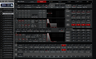 Click to display the Roland Integra-7 Tone 1 - PCM Synth-Tone Partial Editor