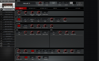 Click to display the Roland JD-Xi Program - EFFECTS Editor