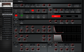 Click to display the Roland JD-Xi Supernatural Tone 1 Editor
