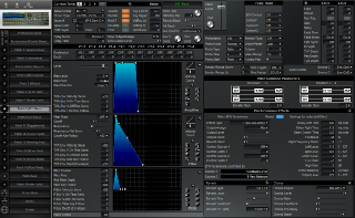 Click to display the Roland JV-1080 Patch 8 Editor