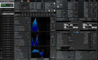 Click to display the Roland JV-2080 Patch 1 Editor