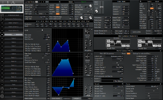 Click to display the Roland JV-2080 Patch 4 Editor