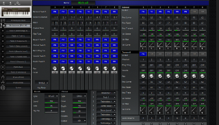 Click to display the Roland JV-80 Performance Editor