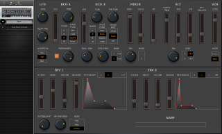 Click to display the Roland JX-08 Tone Editor