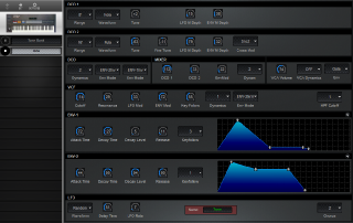 Click to display the Roland JX-8P Tone Editor