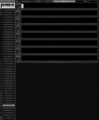 Click to display the Roland Juno-DS61 Arpeggio Style Editor