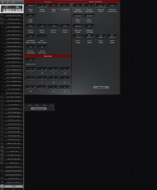 Click to display the Roland Juno-DS61 System Editor