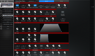 Click to display the Roland Juno-X Tone 1 Editor