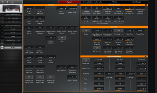 Click to display the Roland Jupiter-X System - System Editor