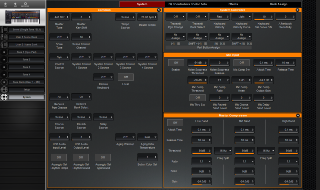 Click to display the Roland Jupiter-X System Editor